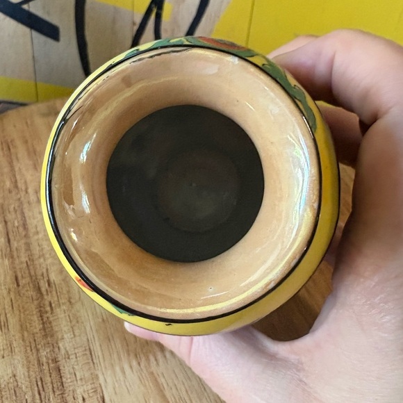 Antique Japanese Famille Noir Black Enamel Porcelain Vase Birds and flowers - Picture 5 of 12